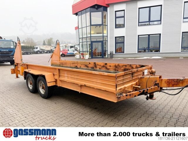 Low loader trailer  Tandemtieflader TT 10,5