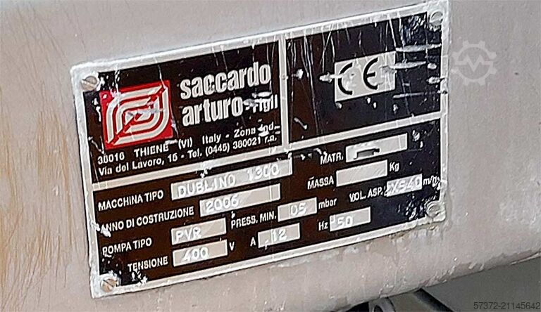 Bag Packing Machine Saccardo Arturo Dublino 1300