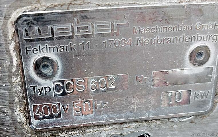 Scheibenschneider Weber CCS 602