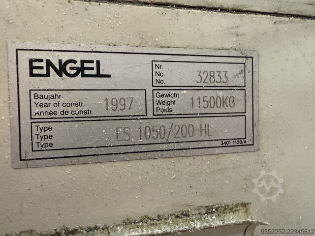 Injection molding machine Engel FS 1050/200-HL