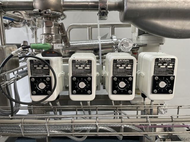 Inline dosing / dilution system LEWA Pumpen Skids