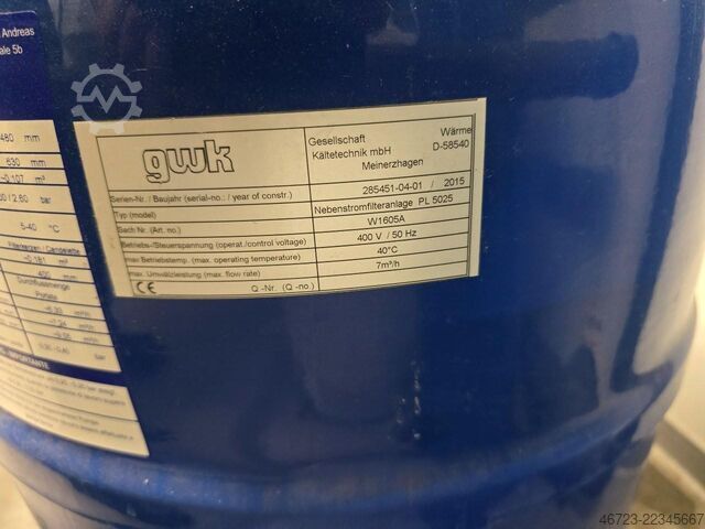 Chiller GWK Hermeticool Anlage