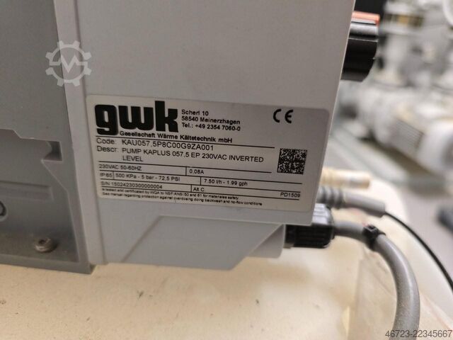 Chiller GWK Hermeticool Anlage