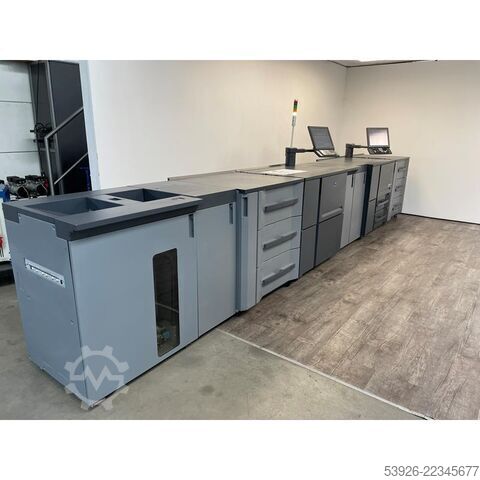 Digital print machine Minolta bizhub PRESS 2250P incl. Finisher,Paperdeck only 7.850.000 clicks