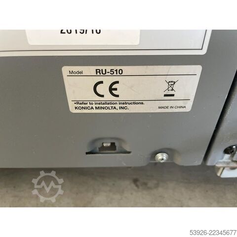 Digital print machine Minolta bizhub PRESS 2250P incl. Finisher,Paperdeck only 7.850.000 clicks