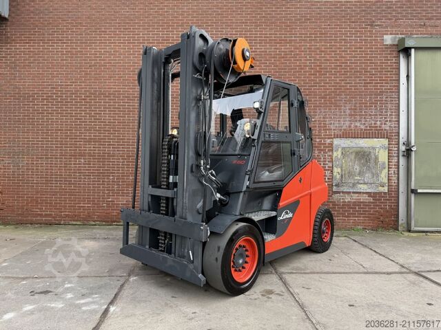 Elektro 4 Rad-Stapler Linde E60-01