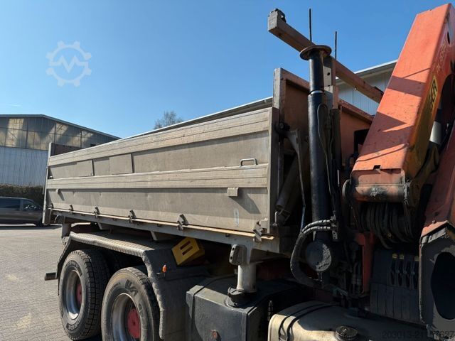 Kipper LKW IVECO Stralis AT260T44 6x4 Kipper Kran Pakfinger 16052