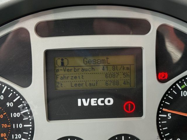 Dreiseitenkipper LKW IVECO Stralis AT260T44 6x4 Kipper Kran Pakfinger 16052