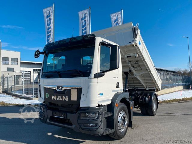 Dreiseitenkipper LKW MAN TGM 18.320/4x2/Meiller/Kipper/NL10,6to/Nur33 tkm