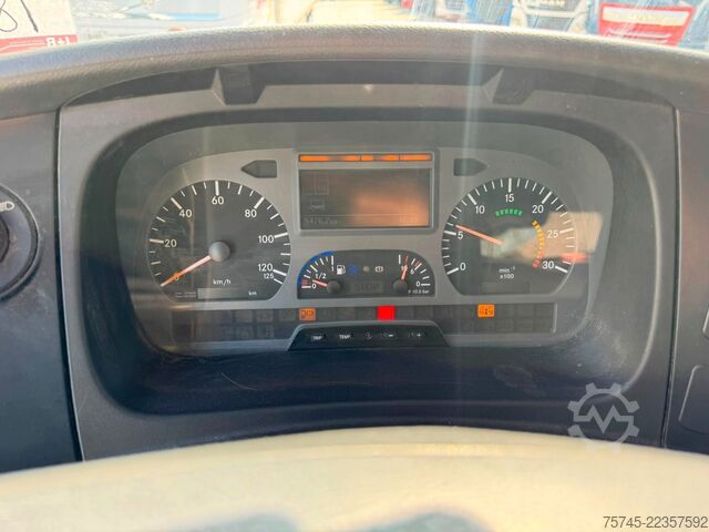 Dreiseitenkipper LKW MERCEDES-BENZ AXOR 1833*HIAB KRAN 12 M*MEILLER* MIT ANHÄNGER *