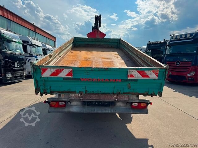 Dreiseitenkipper Anhänger WOERMANN TSKA 105 * DREISEITENKIPPER * 6 M LANG * 2 ACHS