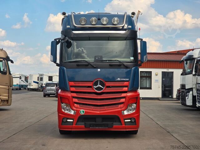 Autotransporter LKW MERCEDES-BENZ ACTROS 1845 * ACC * RETARDER * 2X TANK *