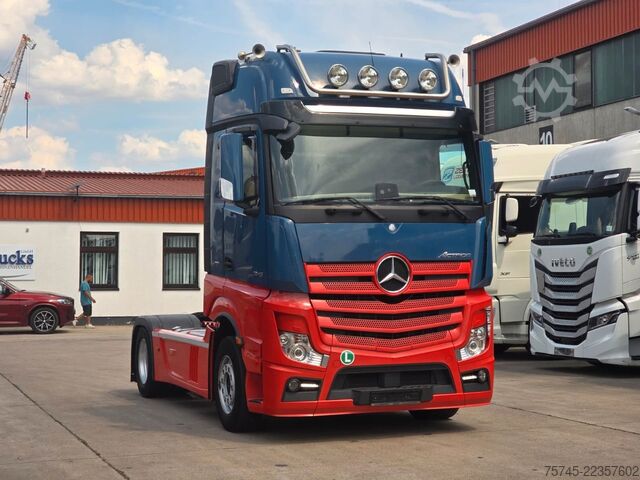 Autotransporter LKW MERCEDES-BENZ ACTROS 1845 * ACC * RETARDER * 2X TANK *