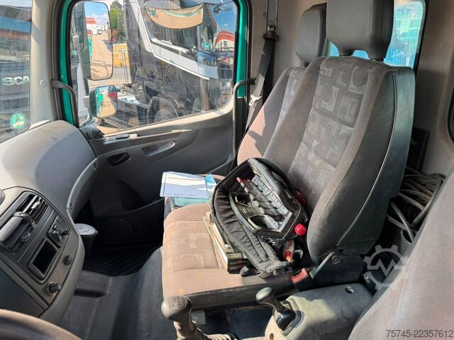 Dreiseitenkipper LKW MERCEDES-BENZ AXOR 1833*DREISETENKIPPER*HIAB KRAN 12 M*MEILLER