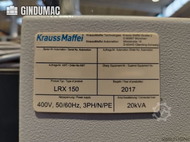 Krauss Maffei 250 - 1000 CX KraussMaffei 250 - 1000 CX