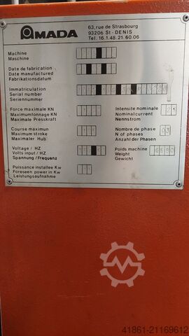 Hydr. CNC Abkantpresse AMADA ITPS 100-30