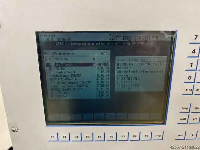 Papierschneidemaschine Wohlenberg 76