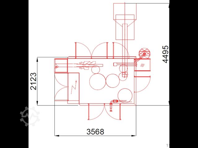 Gebrauchter CFT-Ölfüll-Monoblock – Comaco 6000 bph CFT RVAR 6/10 + TA/3