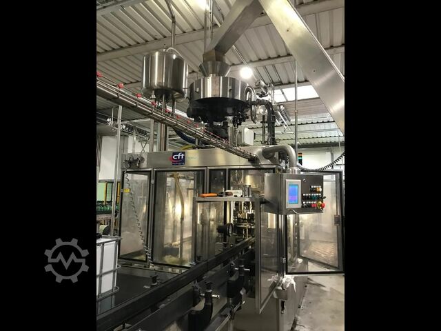 Gebrauchter CFT-Ölfüll-Monoblock – Comaco 6000 bph CFT RVAR 6/10 + TA/3