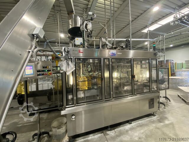 Gebrauchter CFT-Ölfüll-Monoblock – Comaco 6000 bph CFT RVAR 6/10 + TA/3