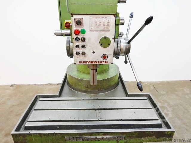Schnellradialbohrmaschine WEYRAUCH SW 35 G