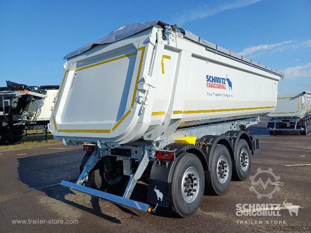 Kipper Auflieger Schmitz Cargobull Kipper Stahlrundmulde 28m³