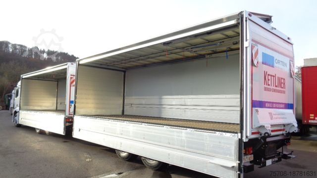 Beverage trailer ORTEN Tandem Schwenkwand Kettliner*2 to LBW*Kamera*NEU