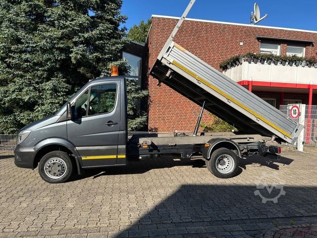 Transporter mit Kipper MERCEDES-BENZ 516CDI SPRINTER DAUTEL ALU-3SKIPPER System 2050