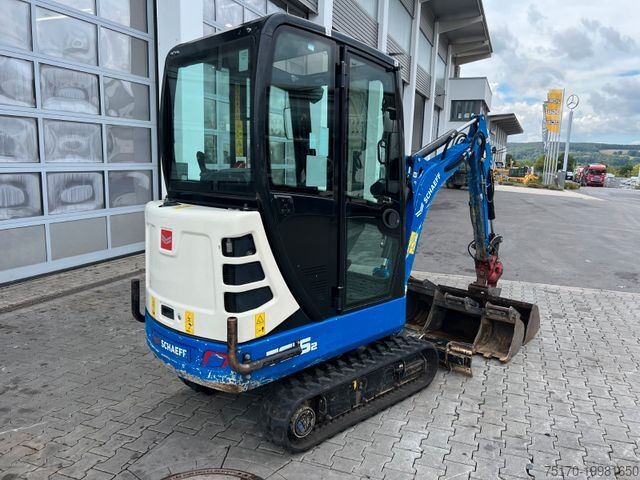 Minibagger TEREX TC16 / 2017 / 1.769h / Löffelpaket / Powertilt