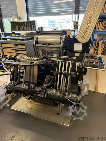 Letterpress machine HEIDELBERG GT 34 X 46 cm