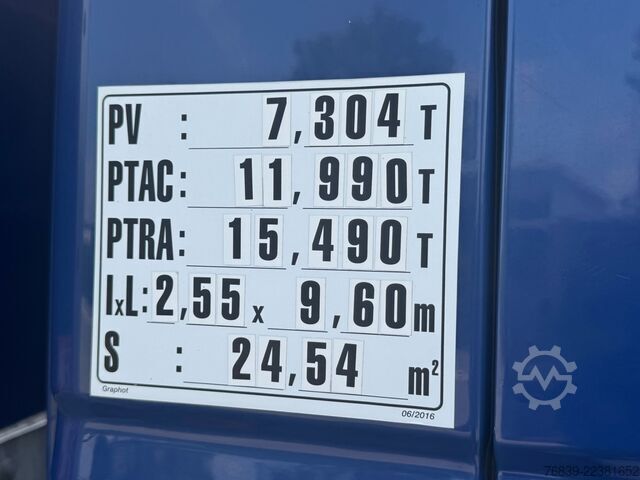 Suitcase Iveco Eurocargo ML120E22