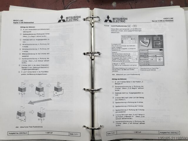 Senkerodiermaschine Mitsubishi EA8