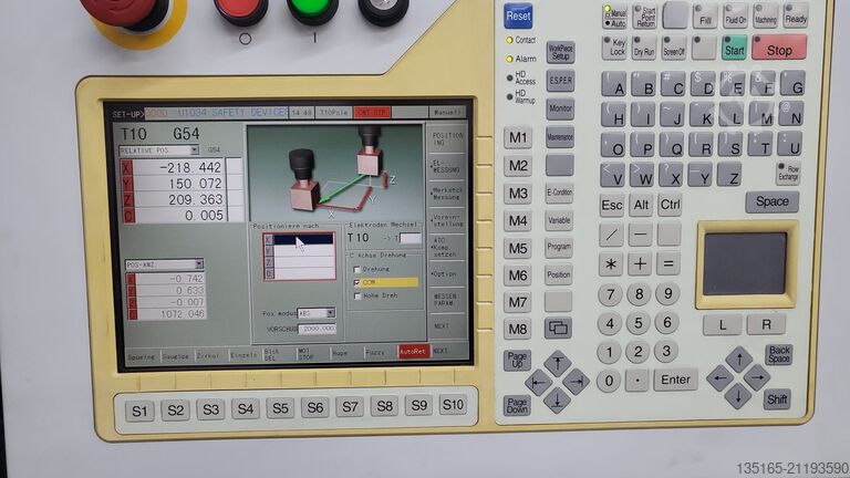 Senkerodiermaschine Mitsubishi EA8