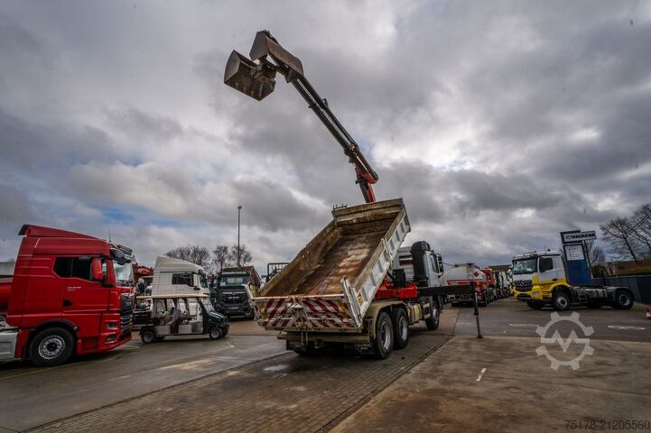 Kipper mit Kran MERCEDES ACTROS 2636 K - PK 16502