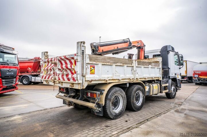 Kipper mit Kran MERCEDES ACTROS 2636 K - PK 16502