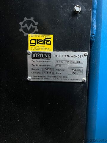 Stapelwender LÜHO-HOTUNG-DRUCKTECHNIK GMBH PW1