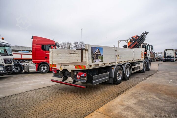 Ladepritsche MAN TGS 35.360 BL-8X2-6+PALFINGER 27 T/m + 8EXT