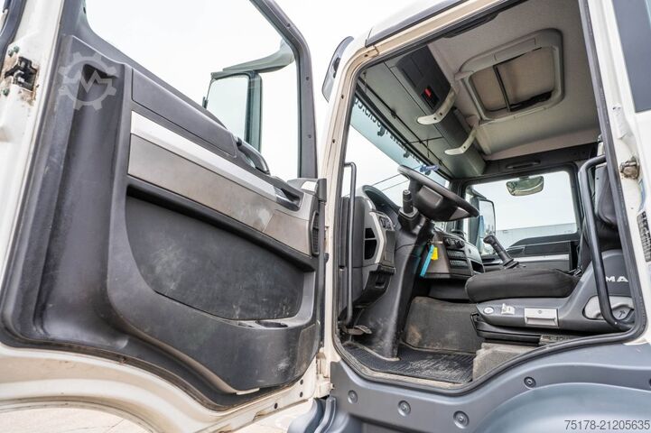 Ladepritsche MAN TGS 35.360 BL-8X2-6+PALFINGER 27 T/m + 8EXT