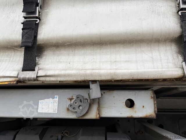 Wechselbrücke mit Pritsche & Plane Krone Jumbo 7,82m 3m hoch Hubdach + Edscha