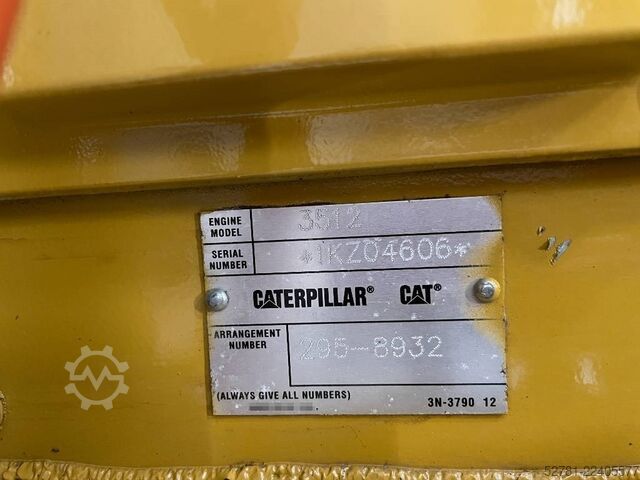 Generator set CAT 3512 - 1250 kVA Used Generator - DPX-12662