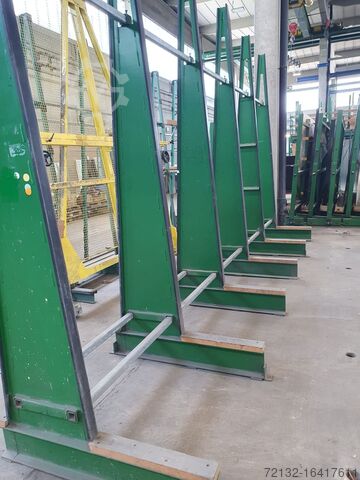 L-Glaslagergestell für große Maße Hegla TL 50-3V
