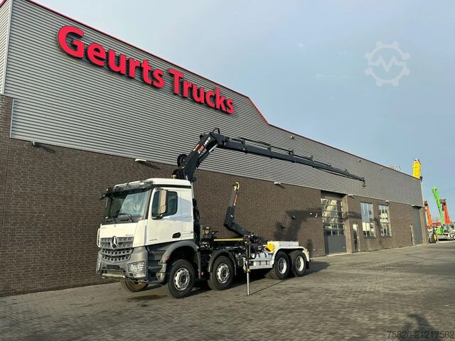 Hakenarmsystem Mercedes-Benz AROCS 4148 8X4 MET MULTILIFT ULT T 21 S51 HAAKA...