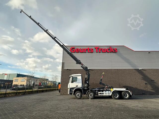 Hakenarmsystem Mercedes-Benz AROCS 4148 8X4 MET MULTILIFT ULT T 21 S51 HAAKA...