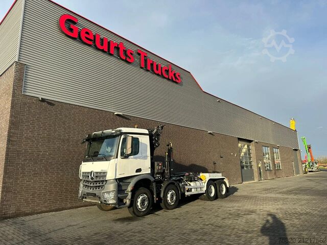 Hakenarmsystem Mercedes-Benz AROCS 4148 8X4 MET MULTILIFT ULT T 21 S51 HAAKA...