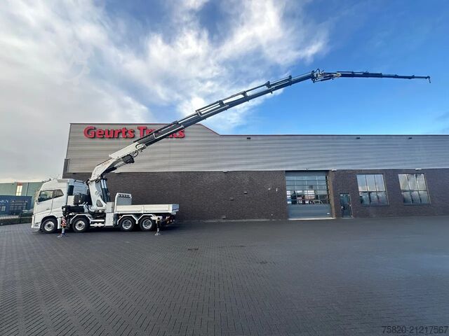 Kranwagen Volvo FH 16.650 8X4 TREKKER-BAKWAGEN COMBI + FASSI F1...