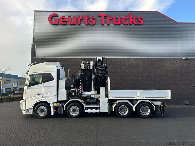 Kranwagen Volvo FH 16.650 8X4 TREKKER-BAKWAGEN COMBI + FASSI F1...
