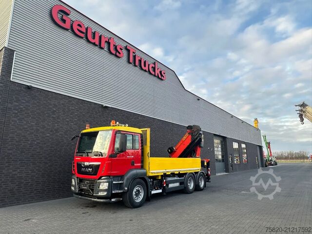 Kranwagen MAN TGS 26.480 6X4 MET PALFINGER PK 42002-SH G KRAA...