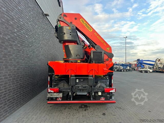 Kranwagen MAN TGS 26.480 6X4 MET PALFINGER PK 42002-SH G KRAA...