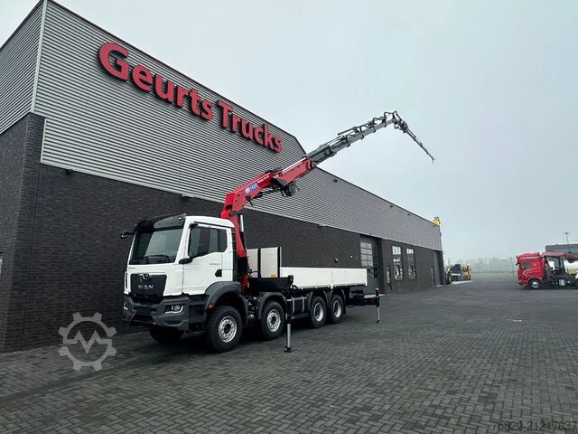 Kranwagen MAN TGS 35.470 8X4 HMF 4020-K6 + FJ 600 K4  KRAAN/K...