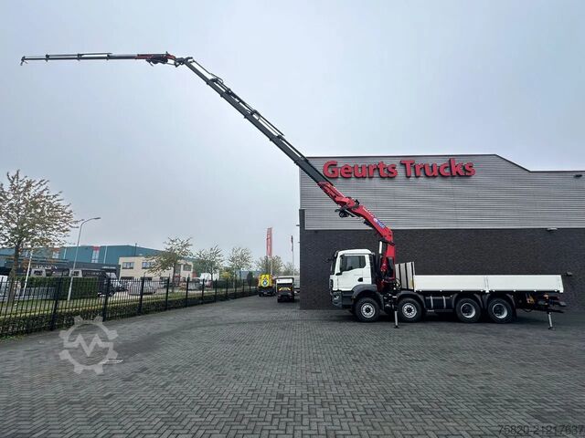 Kranwagen MAN TGS 35.470 8X4 HMF 4020-K6 + FJ 600 K4  KRAAN/K...